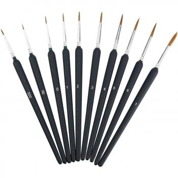 Artistic Sable Hair Paint Brush Set for Nail Art