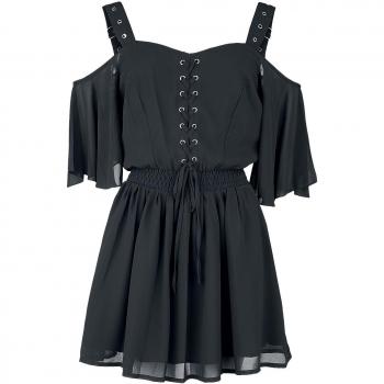 Miniabito Catastrofico di Poizen Industries - XS a 4XL - Donna - nero