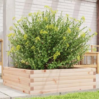 VidaXL Garden Planter 80x80x23 cm Solid Wood Pine