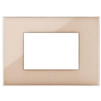 Ave Serie 44 – Placca Young 44 in tecnopolimero 7 posti Sabbia