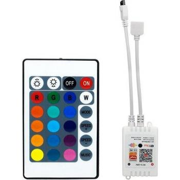 Smart RGB LED Strip Controller with Music Sync