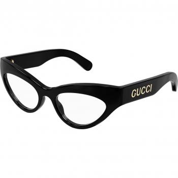 Black cat-eye sunglasses by Gucci (GG1295O Model 001)