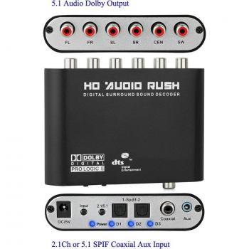 5.1-Channel Analog Audio Adapter