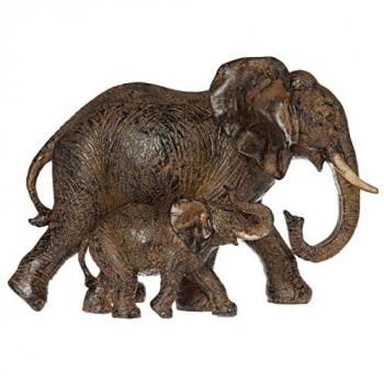 Elefante Decorativo in Resina H15cm - Atmosphera