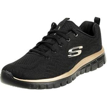 Sneaker Skechers Graceful Get Connected Nero 35