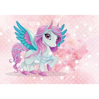 Papier Peint Fantaisie Licorne 368x254 cm