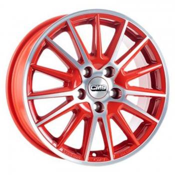CMS C23-DRG 6.5Jx16 Alufelge rot glänzend 5x114.3 ET45