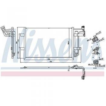 Nissens 940355 Air Conditioning Capacitor