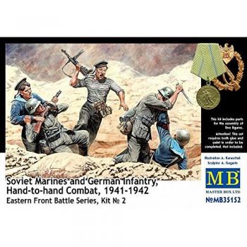 Master Box GmbH MB35152 – 1:35 Soviet Marines und German Infantry