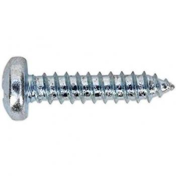 Sealey STPP5525 Self Tapping Screw 5.5 x 25mm Pan Head Pozi Zinc DIN 7981CZ
