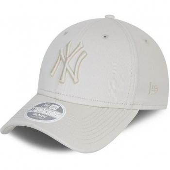 Copa de Estilo New Era Yankee Crema 9Forty Mujer