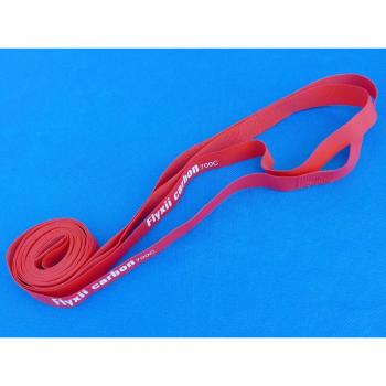 700C Wheel Rim Tape Set - 700 x 18mm - Nylon - Red