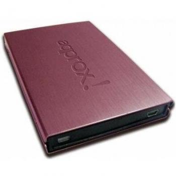 Armazenador Externo SATA USB 2.0 – Versão Rosa (APPHDD02P)