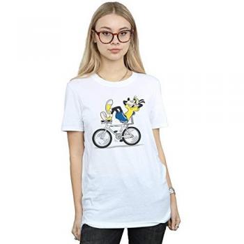 Goofy Tour De Goofy Boyfriend T-Shirt XL in White