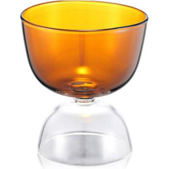 Vaso de Vidrio Colorido para Desayuno