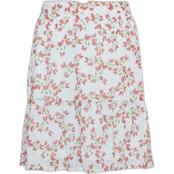 Falda Moss Copenhagen Satina AOP Verde Hierba