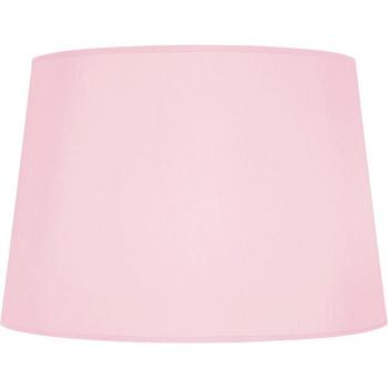 Abat-jour tissu rose tambour S 25