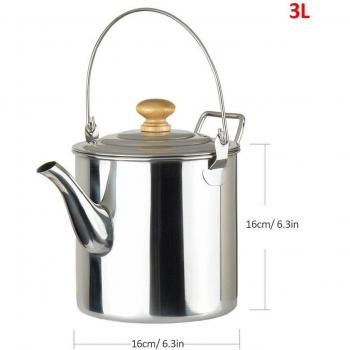 Cafetera Térmica Inox de 3L para Aventuras