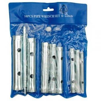 Coffret de 10 clés tubulaires 6‑22 mm Vorel 52900