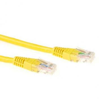 CAT6 U/UTP LSZH Gelb 10 m Netzwerkkabel – 10 m
