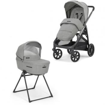 Duo Aptica Coche de Bebé Gris Elegante