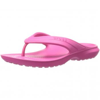 Sandales Crocs Classic Flip Kids pour Enfant, Rose (Candy Pink), Pointure 25/26 EU