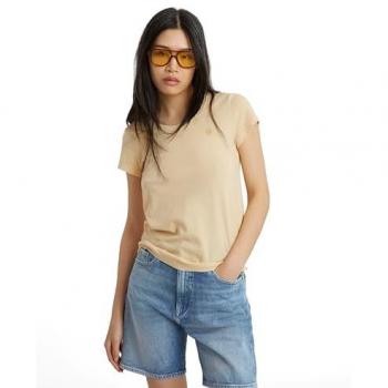 Maglietta G‑Star A maniche corte OverDyed Eyben Reed Yellow Gold XL