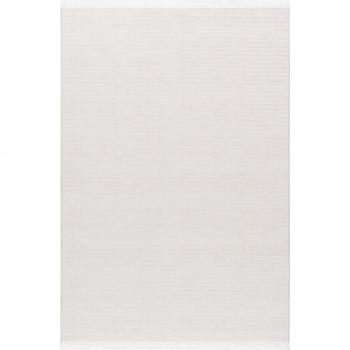 Tapis Moderne avec Franges Lars Crème 120x170