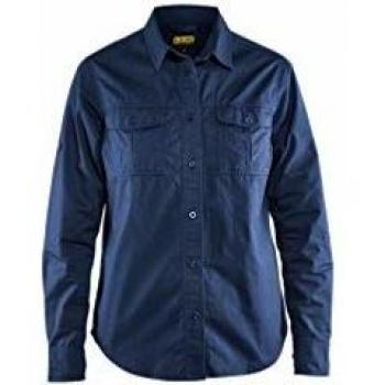 Maglietta da donna in twill blu scuro S