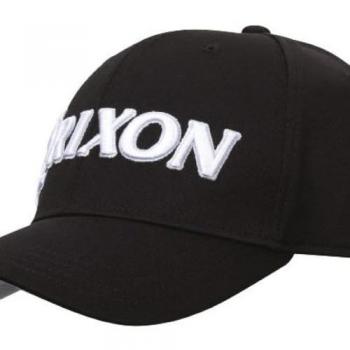 Gorra de Golf Srixon Tour, Hombre, Ajustable, Negro/Blanco