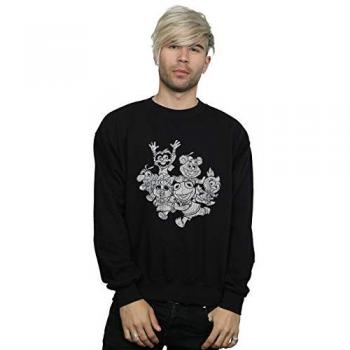 Sweat Disney Muppets Mono Noir XXL