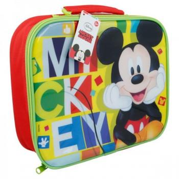 Bolsa de almuerzo Mickey Mouse roja