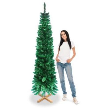Frankystar - Vixen - Albero di Natale modello Slim ø64 x 210H, 470 rami