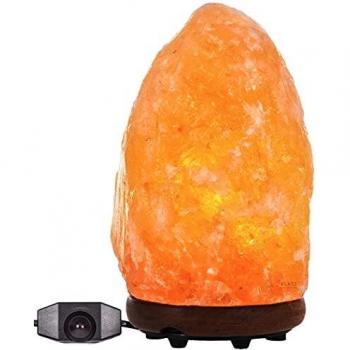 Himalayan Salt Lamp Pink with Dimmer Cable - Pink / 20cm