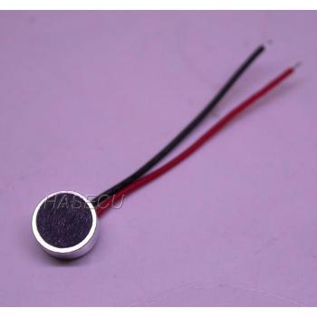 Compact Microphone for CCTV (6 x 2.8mm) Wires 25mm