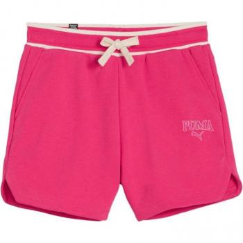 Pantalones Cortos Infantiles Puma Squad Rosa