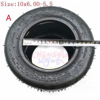 10-inch Egg Wheel Tire for Mini-Harley Electric Vehicle 10x6.00-5.5