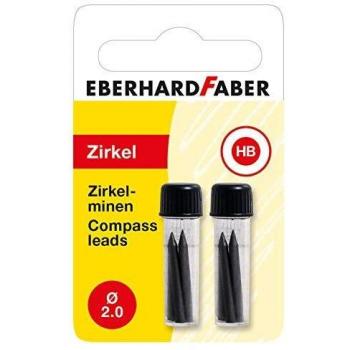 Eberhard Faber Zirkelmine 2 mm x 25 mm, 8 Stück