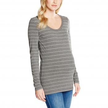 MAMALICIOUS MLMIE L/S JERSEY TOP, Camiseta de manchas largas premamá Mujer, Multicolor