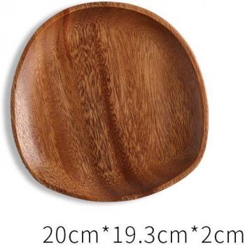 Home Lovesickness Wooden Saucer Tray