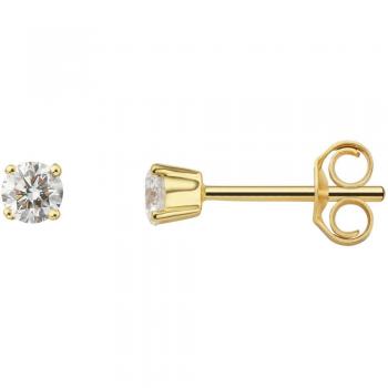 ONE ELEMENT Brillant‑Ohrringe 0,25 ct – 585 Gold