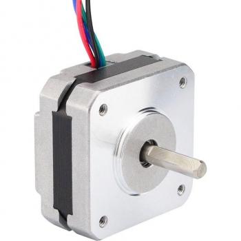 Nema 17 Stepper Motor 4-Lead 20mm 1A 13Ncm (18.4 Oz.In)