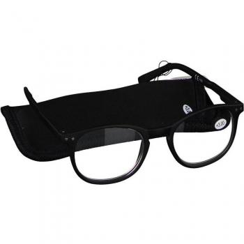 Lunettes pharmaGLASSES Roma Noir +3,00