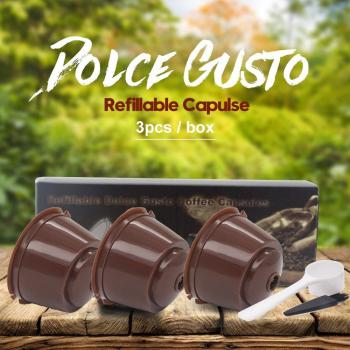 Dolce Gusto Refillable Coffee Capsules - Food Grade Plastic