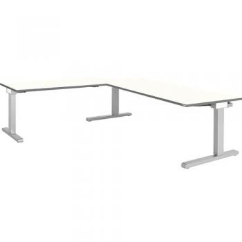 MAUSER 2000mm x 800mm Desk with Left Extension