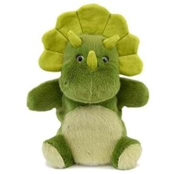 Peluche Dino Marionnette Verte