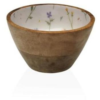 Cuenco Versátil Laison en bambú y porcelana con mango de madera