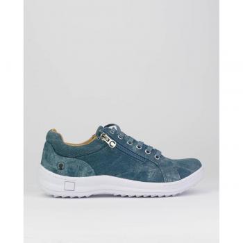 Tapiocca Lona Mujer 5004 Azul con Cremallera