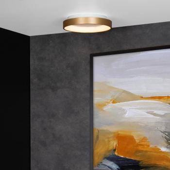 Lucide Vidal LED Ceiling Light Gold Ø 28 cm Dimmable Acrylic
