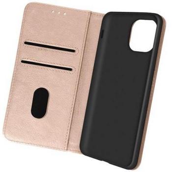 Funda Soporte para iPhone 13 Mini Tarjetero Champán
